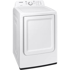  Samsung 7.2 cu.ft. Electric Dryer with 8 Dry Cycles DVE41A3000W/A3 IMAGE 2