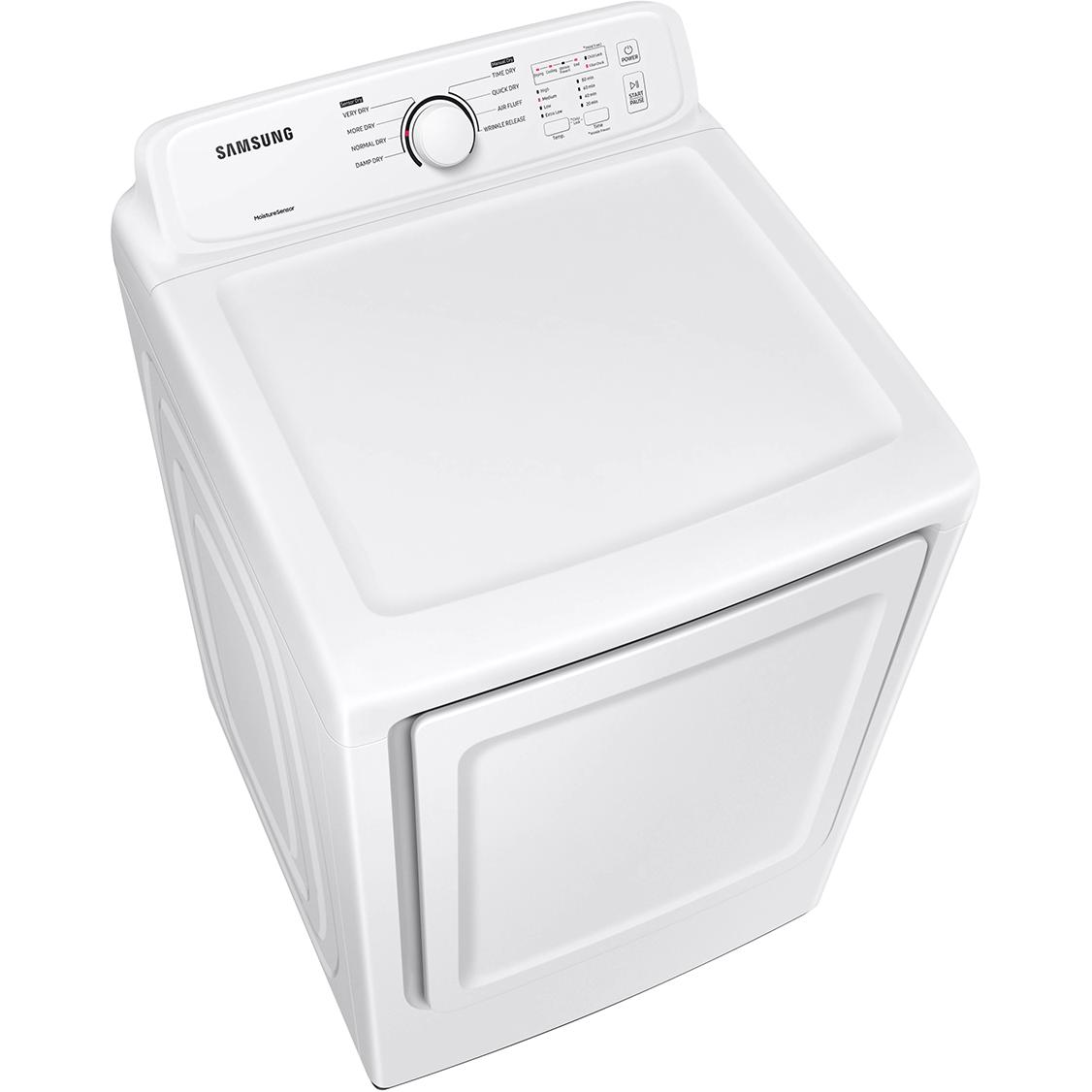  Samsung 7.2 cu.ft. Electric Dryer with 8 Dry Cycles DVE41A3000W/A3 IMAGE 4