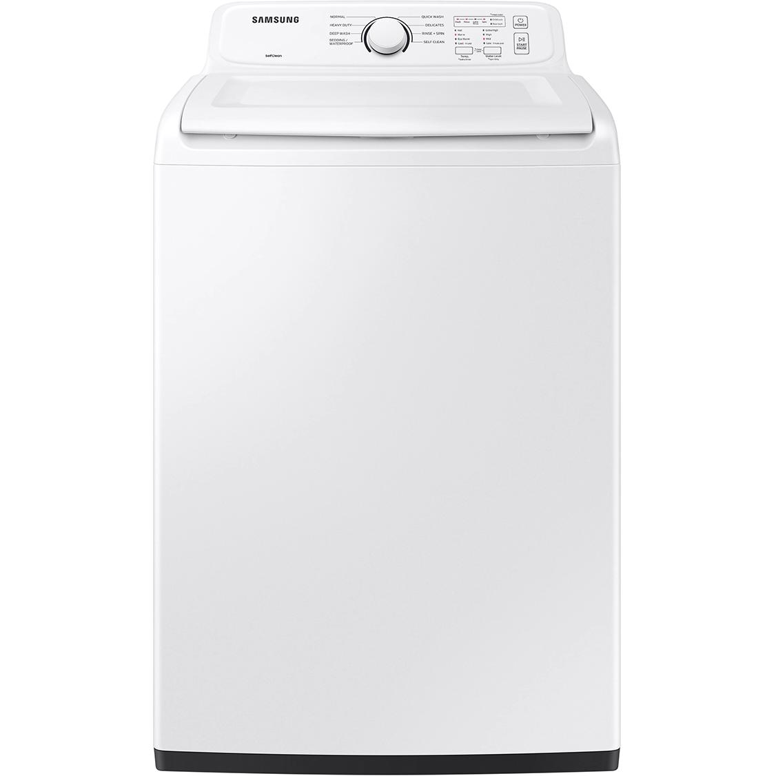  Samsung 4.0 cu.ft. Top Loading Washer with ActiveWave™ Agitator WA40A3005AW/A4 IMAGE 1