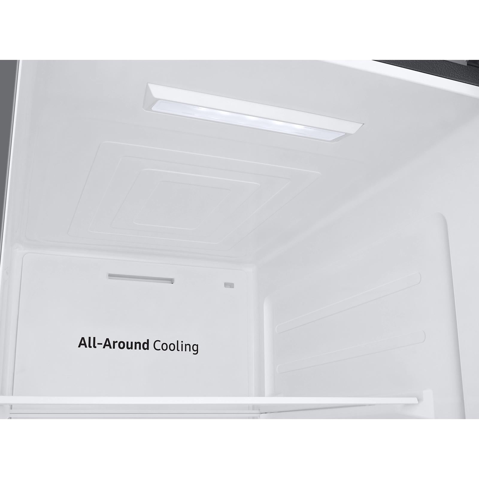  Samsung 36-inch, 22.6 cu.ft. Counter-Depth Side-by-Side Refrigerator with In-Door Ice Maker RS23A500ASR/AA IMAGE 10