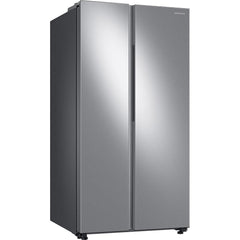  Samsung 36-inch, 22.6 cu.ft. Counter-Depth Side-by-Side Refrigerator with In-Door Ice Maker RS23A500ASR/AA IMAGE 3