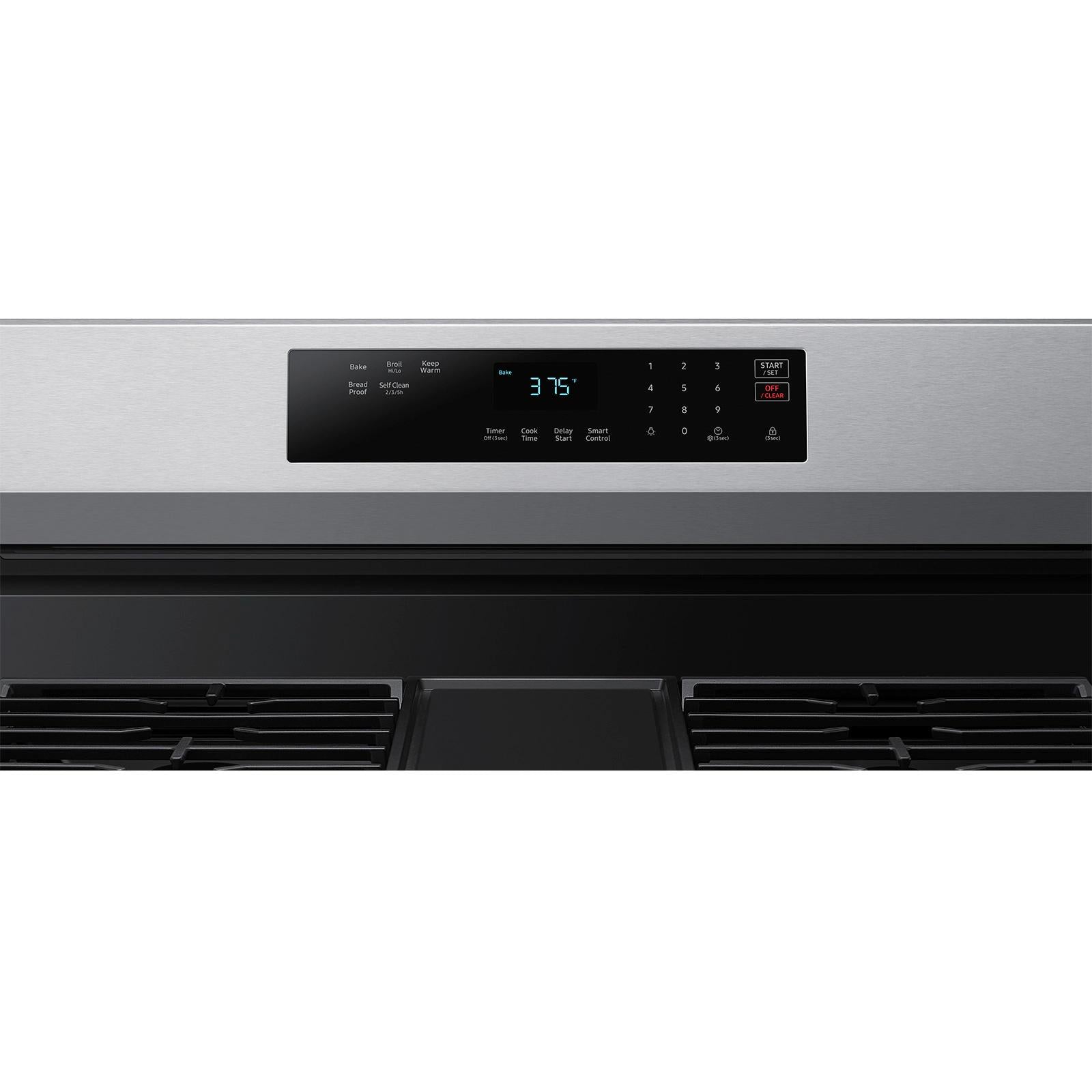 Samsung 30-inch Freestanding Gas Range with Wi-Fi Connect NX60A6311SS/AA IMAGE 6