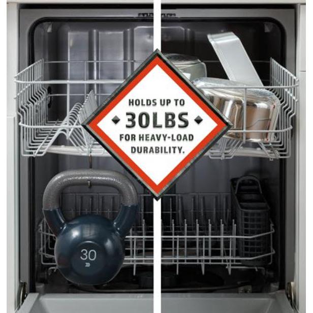 Hotpoint 24-inch Built-in Dishwasher with Plastic Interior HDF310PGRWW IMAGE 10