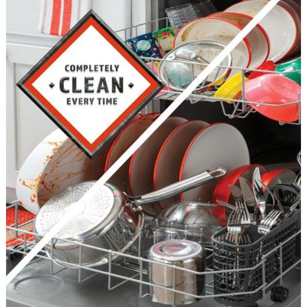  Hotpoint 24-inch Built-in Dishwasher with Plastic Interior HDF310PGRBB IMAGE 10