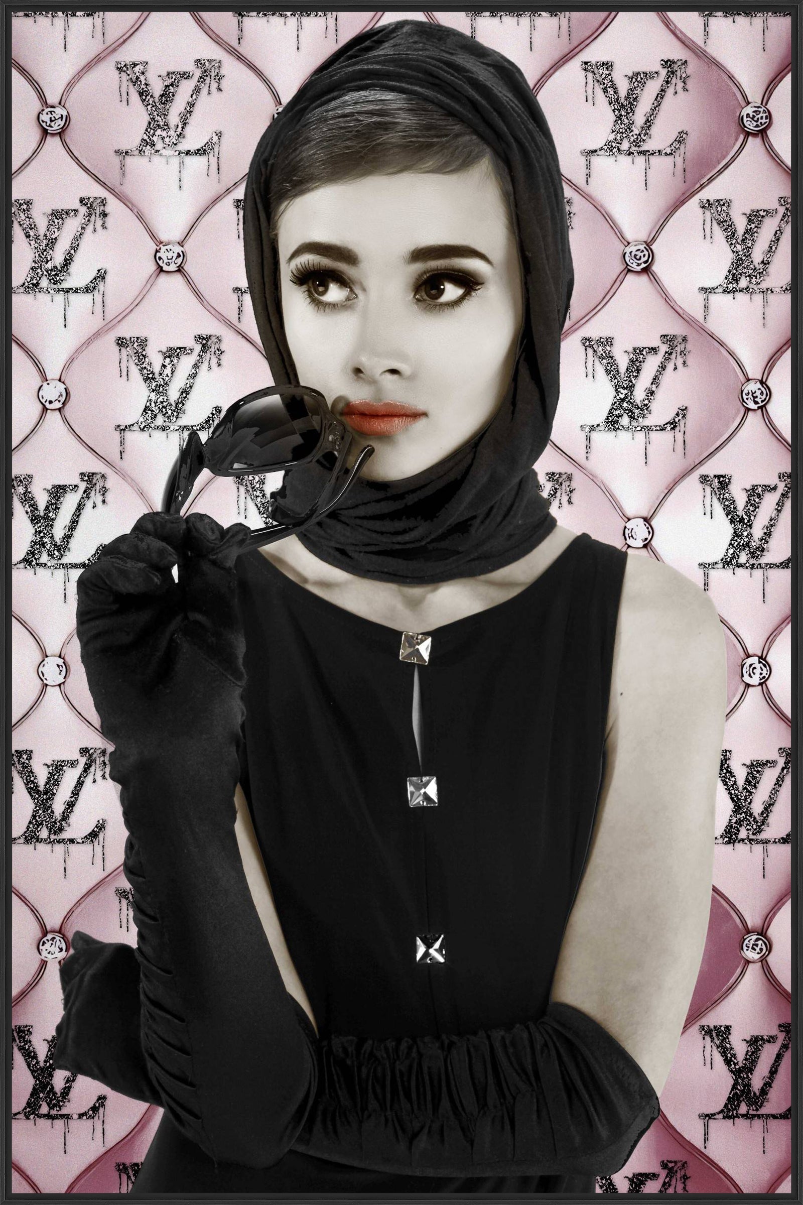 ''Elegant Portrait in Designer Style'' Gloss w/ Gel in Frame