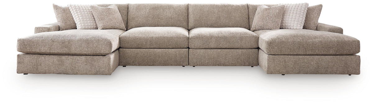 Reston Cove 4-Piece Double Chaise Sectional