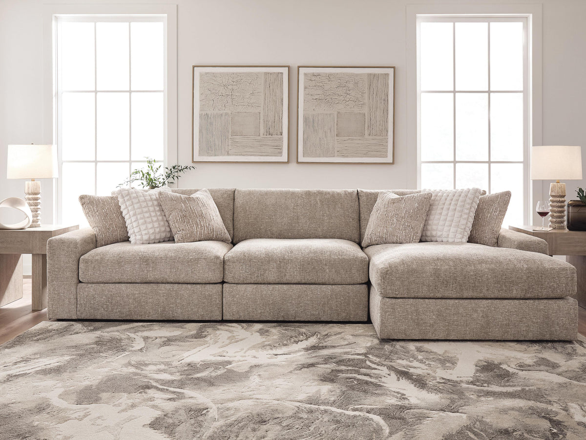 Reston Cove 3-Piece Sectional Sofa Chaise