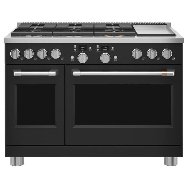 Café 48-inch Freestanding Dual-Fuel Range with 6 Burners and Griddle C2Y486P3TD1