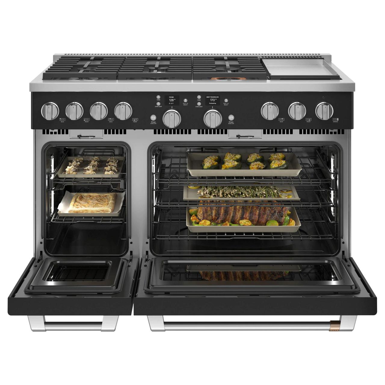  Café 48-inch Freestanding Dual-Fuel Range with 6 Burners and Griddle C2Y486P3TD1 IMAGE 3