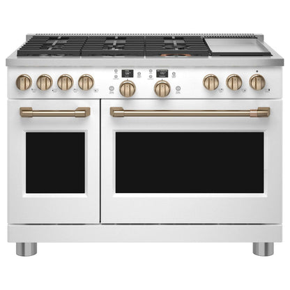 Café 48-inch Freestanding Dual-Fuel Range with 6 Burners and Griddle C2Y486P4TW2 IMAGE 1