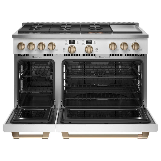  Café 48-inch Freestanding Dual-Fuel Range with 6 Burners and Griddle C2Y486P4TW2 IMAGE 2