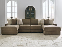 Camellia-Court 4-Piece Double Chaise Sectional