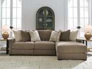 Camellia-Court 3-Piece Sectional with Chaise