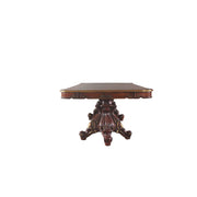 Mesa de comedor Picardy de 120" de largo con juego de hojas extraíbles