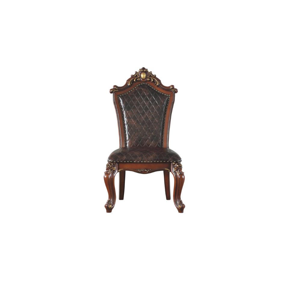 Silla auxiliar tapizada Picardy de 122 cm (juego de 2)