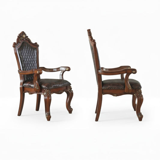 Picardy 48"H Upholstered Arm Chair (Set-2)