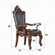 Picardy 48"H Upholstered Arm Chair (Set-2)