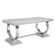 Mesa de comedor rectangular Zander de 71" de largo