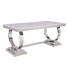Mesa de comedor rectangular Zander de 71" de largo