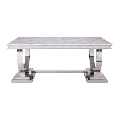 Mesa de comedor rectangular Zander de 71" de largo