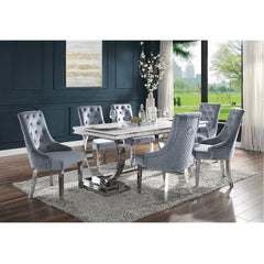 Mesa de comedor rectangular Zander de 71" de largo