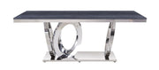 Mesa de comedor rectangular Nasir de 79" de largo