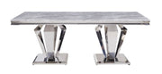 Mesa de comedor rectangular Satinka de 79" de largo