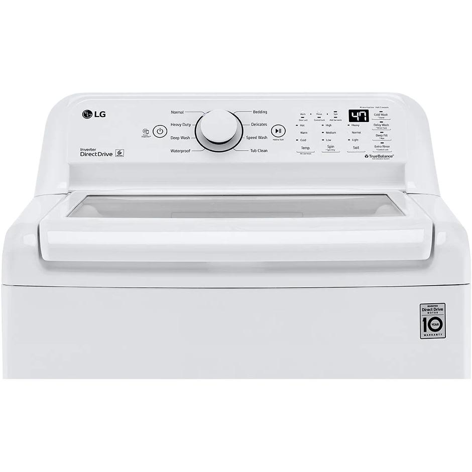  LG 4.3 cu.ft. Top Loading Washer with TurboDrum™ Technology WT7005CW IMAGE 8