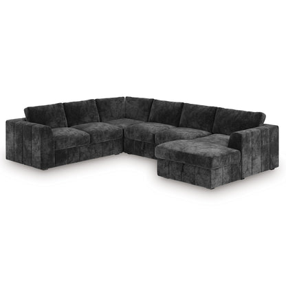 Armfield 4-Piece Sectional with Pop Up Sleeper and Chaise