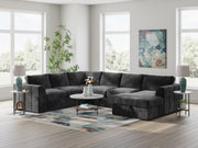 Armfield 4-Piece Sectional with Pop Up Sleeper and Chaise
