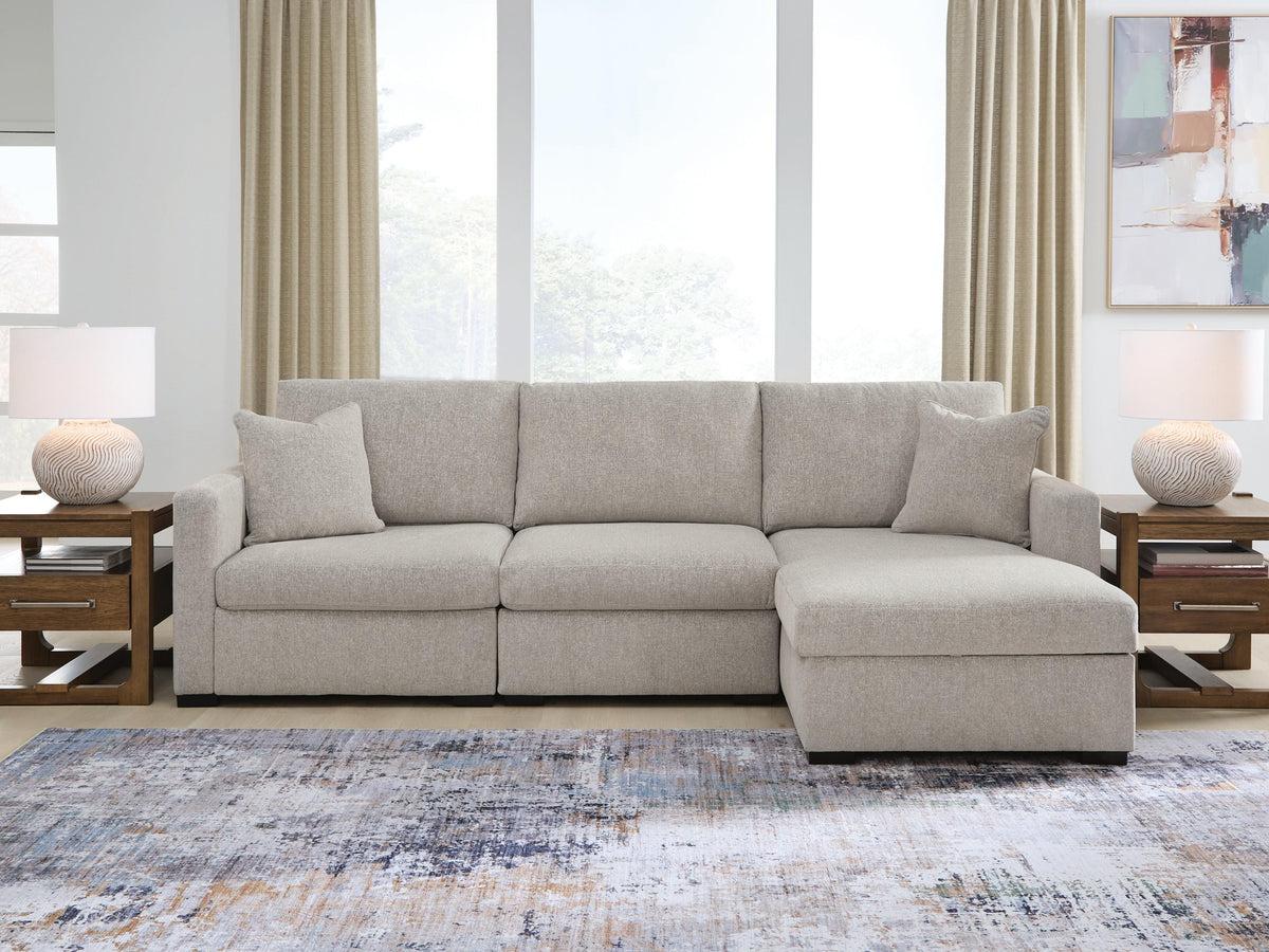 ModMax Luxe 3-Piece Sectional Sofa Chaise