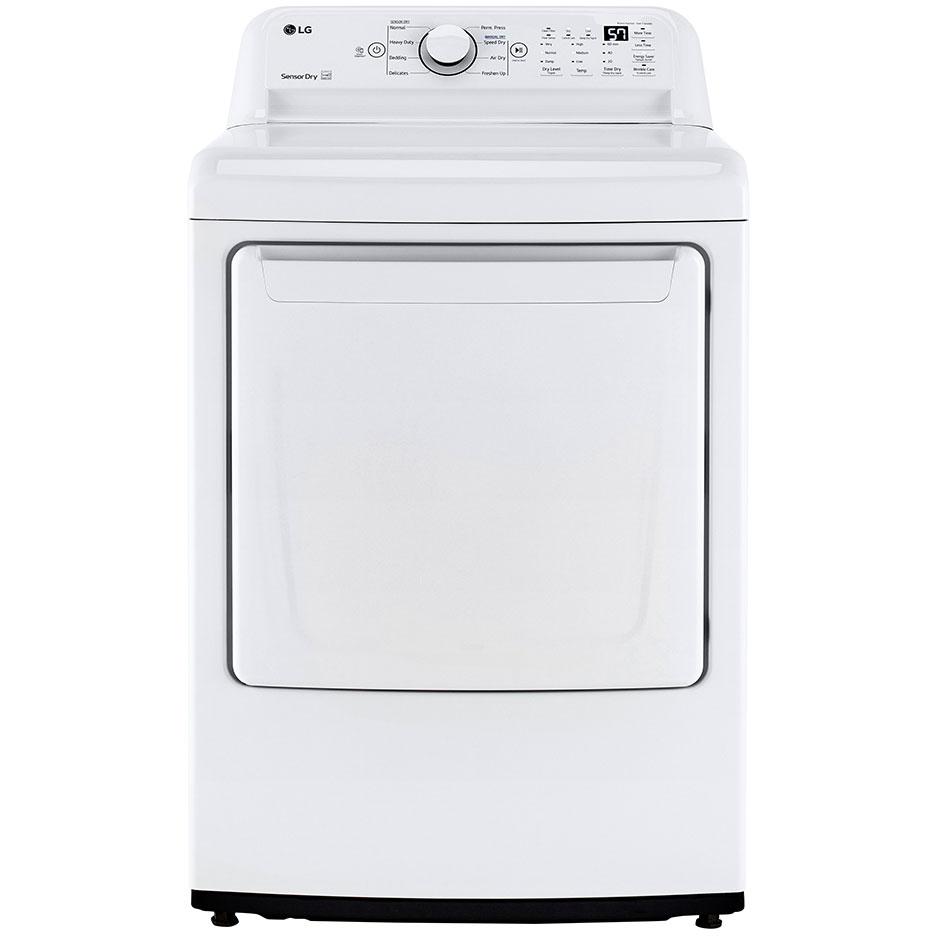  LG 7.3 cu.ft. Electric Dryer with Sensor Dry Technology DLE7000W IMAGE 1