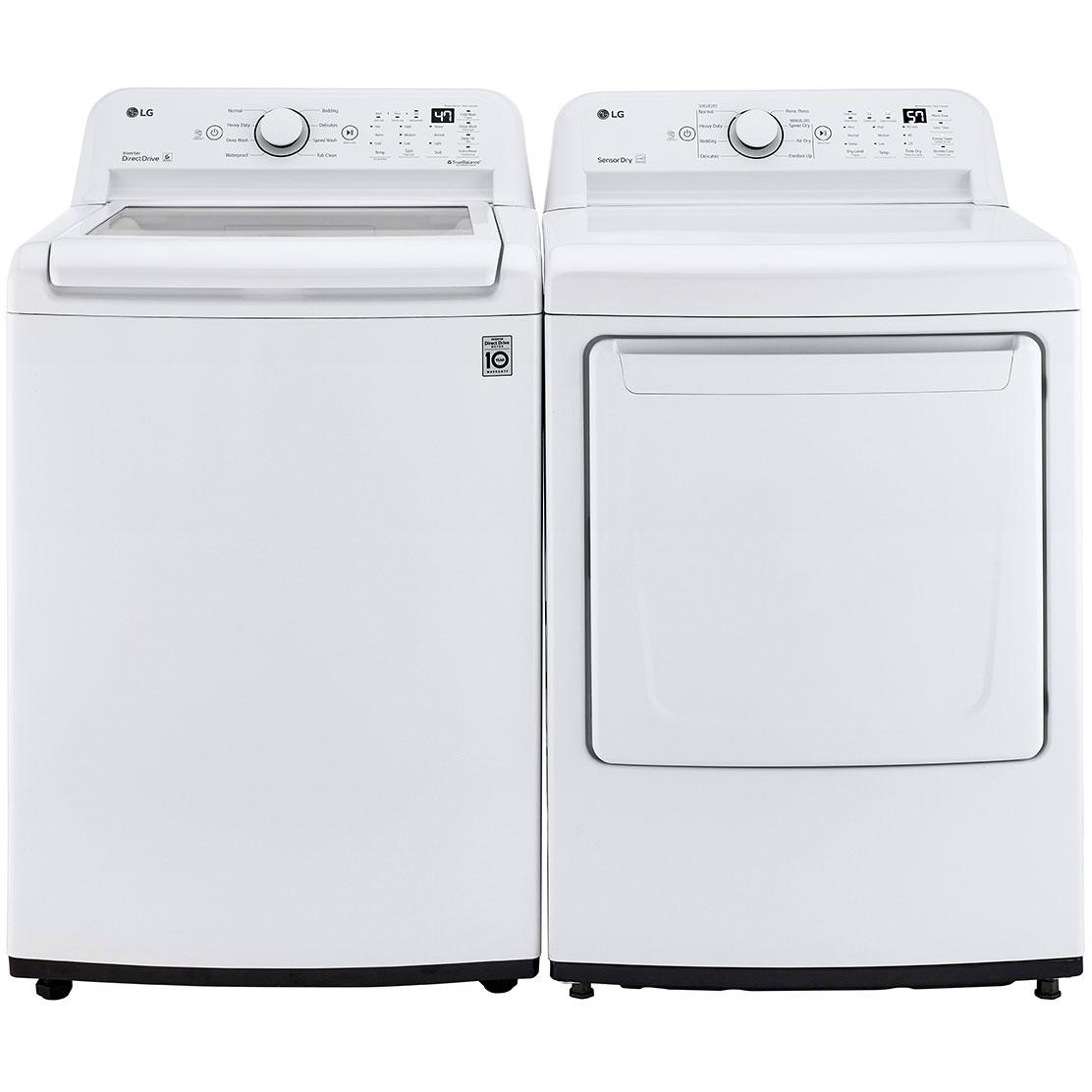  LG 7.3 cu.ft. Electric Dryer with Sensor Dry Technology DLE7000W IMAGE 10