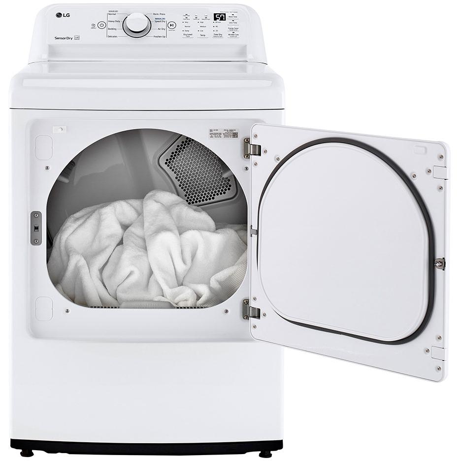  LG 7.3 cu.ft. Electric Dryer with Sensor Dry Technology DLE7000W IMAGE 4