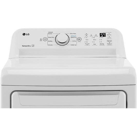  LG 7.3 cu.ft. Gas Dryer with Sensor Dry Technology DLG7001W IMAGE 2