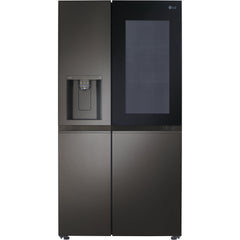 LG 36-inch, 27.1 cu.ft. Freestanding French 4-Door Refrigerator with InstaView® LRSOS2706D IMAGE 1