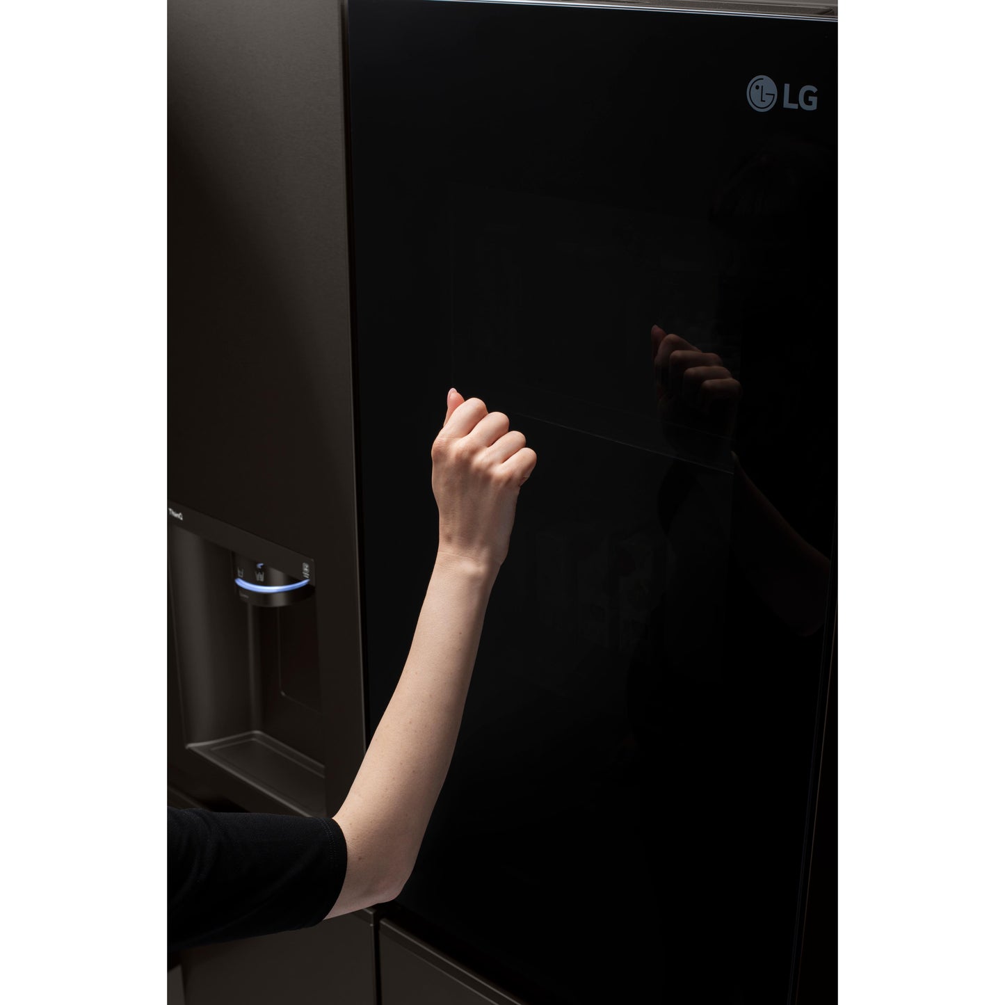 LG 36-inch, 27.1 cu.ft. Freestanding French 4-Door Refrigerator with InstaView® LRSOS2706D IMAGE 14