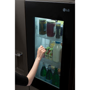  LG 36-inch, 27.1 cu.ft. Freestanding French 4-Door Refrigerator with InstaView® LRSOS2706D IMAGE 15