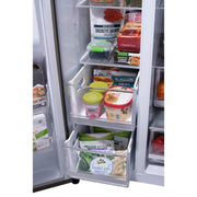  LG 36-inch, 27.1 cu.ft. Freestanding French 4-Door Refrigerator with InstaView® LRSOS2706D IMAGE 5