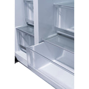  LG 36-inch, 27.1 cu.ft. Freestanding French 4-Door Refrigerator with InstaView® LRSOS2706D IMAGE 9