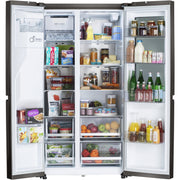 LG 36-inch, 27.1 cu.ft. Freestanding French 4-Door Refrigerator with InstaView® LRSOS2706S IMAGE 3