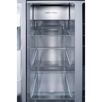 LG 36-inch, 27.1 cu.ft. Freestanding French 4-Door Refrigerator with InstaView® LRSOS2706S IMAGE 4