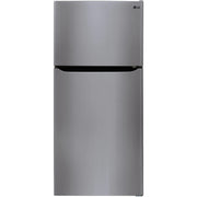  LG 33-inch, 24 cu.ft. Freestanding Top Freezer Refrigerator with Internal Water Dispenser LRTLS2403S IMAGE 1