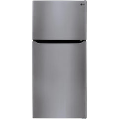 LG 33-inch, 24 cu.ft. Freestanding Top Freezer Refrigerator with Internal Water Dispenser LRTLS2403S IMAGE 1