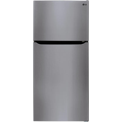 LG 33-inch, 24 cu.ft. Freestanding Top Freezer Refrigerator with Internal Water Dispenser LRTLS2403S IMAGE 1