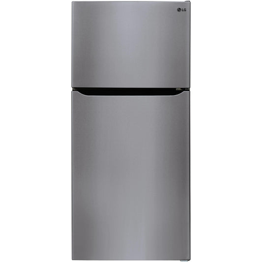 LG 33-inch, 24 cu.ft. Freestanding Top Freezer Refrigerator with Internal Water Dispenser LRTLS2403S IMAGE 1