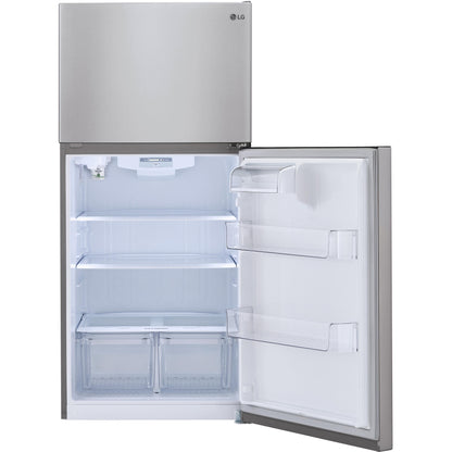 LG 33-inch, 24 cu.ft. Freestanding Top Freezer Refrigerator with Internal Water Dispenser LRTLS2403S IMAGE 10