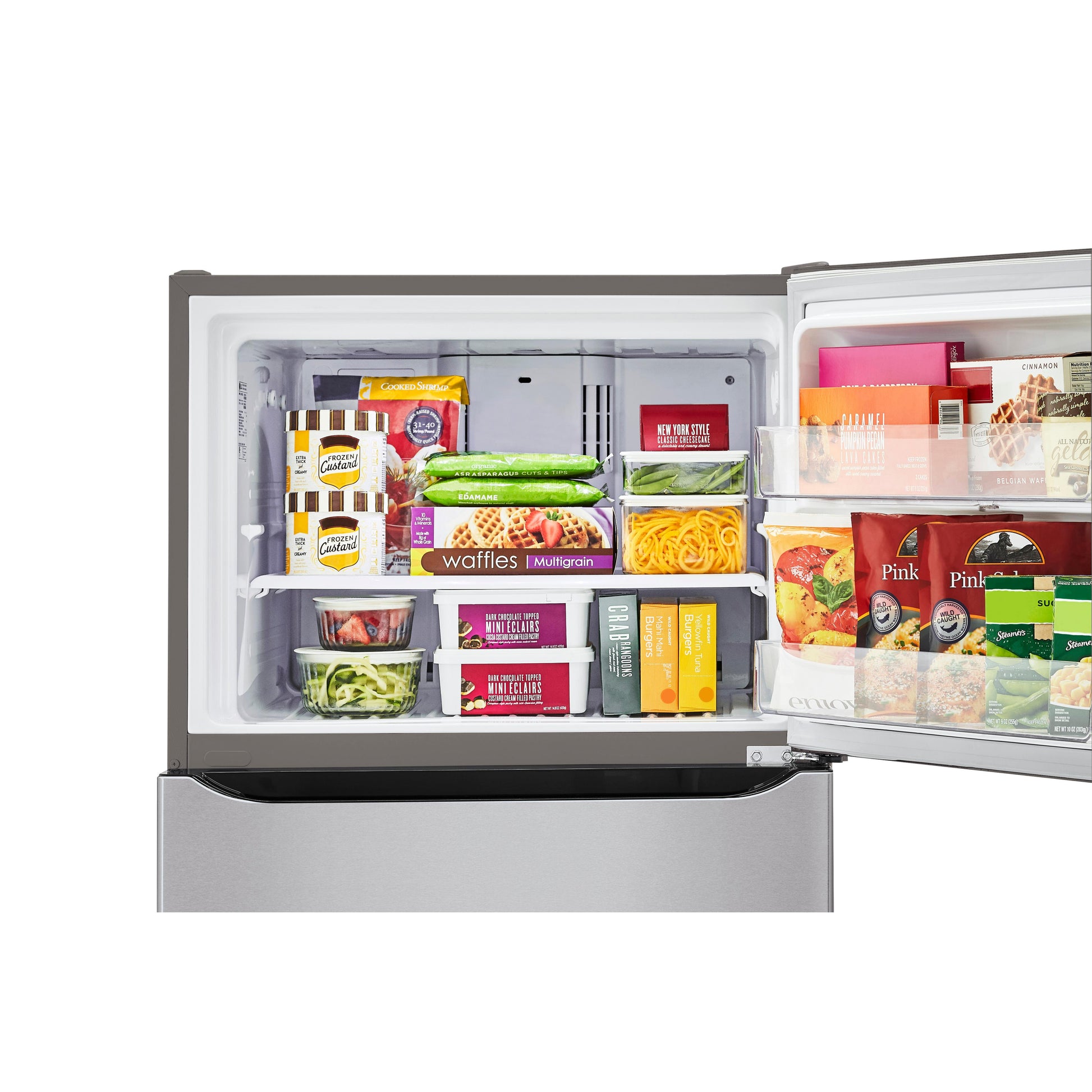 LG 33-inch, 24 cu.ft. Freestanding Top Freezer Refrigerator with Internal Water Dispenser LRTLS2403S IMAGE 13