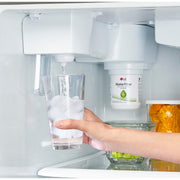  LG 33-inch, 24 cu.ft. Freestanding Top Freezer Refrigerator with Internal Water Dispenser LRTLS2403S IMAGE 15