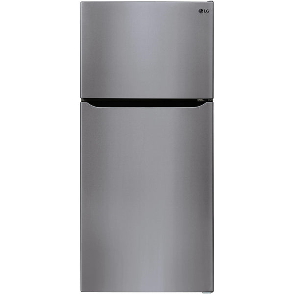 LG 33-inch, 24 cu.ft. Freestanding Top Freezer Refrigerator with Internal Water Dispenser LRTLS2403S